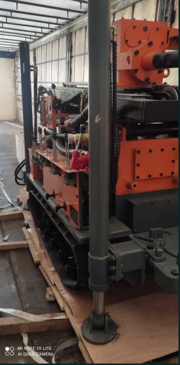 Drilling setup on-site