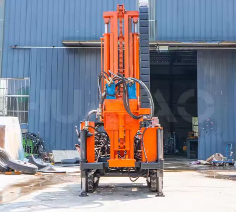 Drilling in action